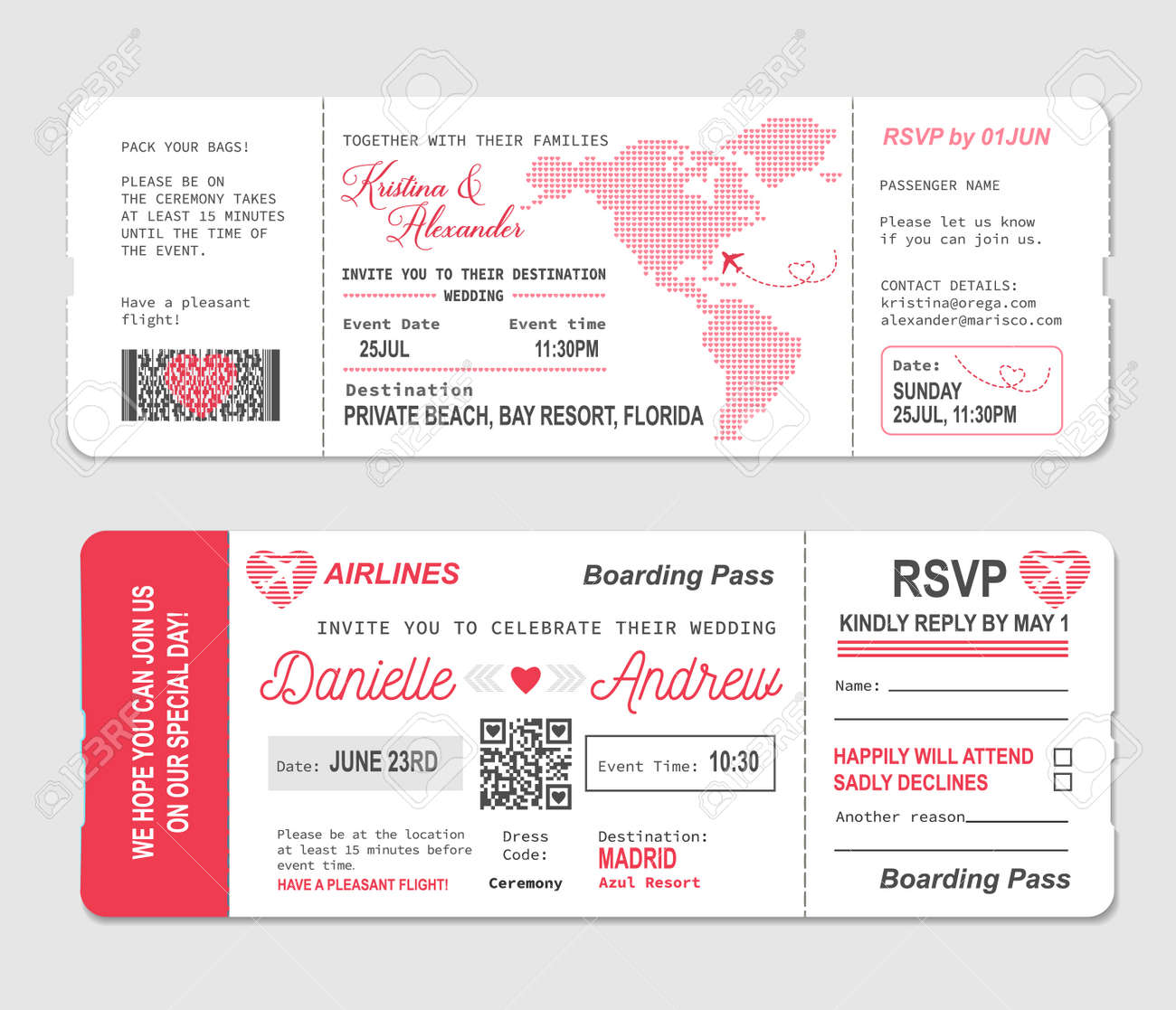 Billets d'invitation Abidjan